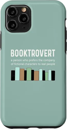Vista 29 de Booktrovert Book Lover Book Worm Reading Nerd Bookshelf Case for iPhone 17
