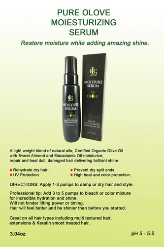 Vista 2 de ELC Dao of Hair Pure Olove Serum Hidratante - 3.04 oz
