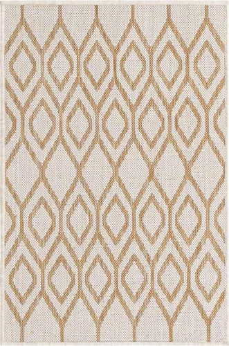Vista 7 de Jill Zarin Outdoor Collection - Alfombra de área - Turcas y Caicos (2' 2" x 3' 1" Rectángulo Beige/Marrón)