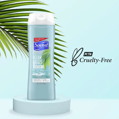 Vista 10 de Suave Essentials Gel de baño, brisa oceánica, 15 onzas líquidas (paquete de 1)