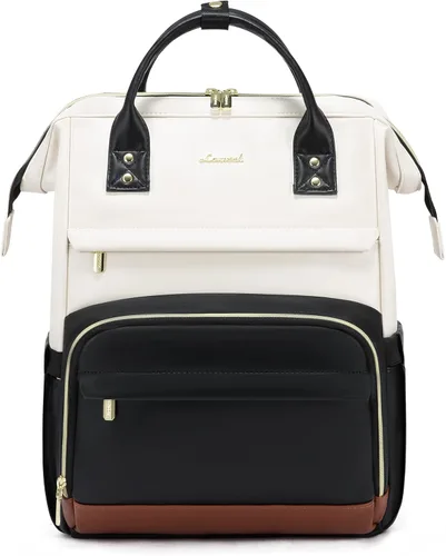 Vista 17 de LOVEVOOK - Mochila para laptop para mujer, mochila de moda para mujer.., 15,6 pulg.