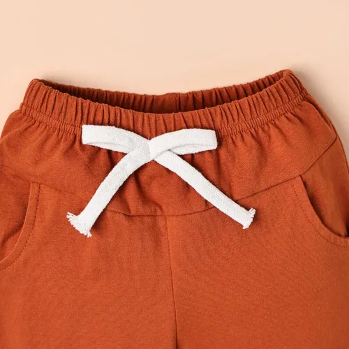 Vista 7 de Ropa de otoño e invierno para bebé, trajes de niño pequeño, sudadera de manga larga, sudadera de retazos y pantalones, 2 piezas, 12 meses a 5 años