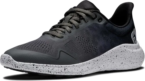 Vista 9 de FootJoy FJ Flex - Zapatos de golf para mujer, estilo de temporada anterior Gris/Blanco/Lavanda