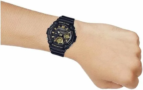 Vista 6 de Casio Reloj digital de acero inoxidable22