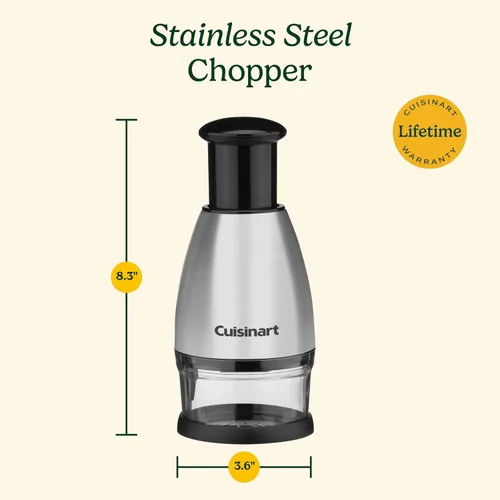 Vista 5 de Cuisinart Picadora, acero inoxidable/negro, CTG-00-SCHP, 8.2 "x 3.9" x 3.9