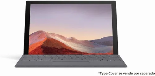 Vista 3 de Tablet Microsoft Surface Pro 7, pantalla táctil de 12.3", Intel Core i7, 16 GB de memoria, unidad de estado sólido de 512 GB Negro mate