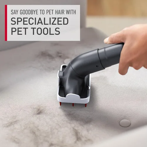 Vista 6 de Hoover Aspiradora giratoria XL de alto rendimiento, aspiradora vertical sin bolsa, filtración de medios HEPA, sistema MaxLife, tecnología