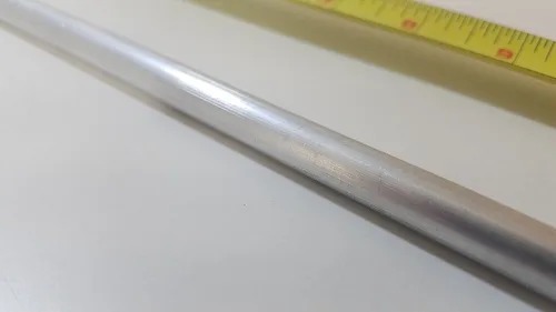 Vista 3 de Barra redonda de aluminio 6061, 3/8" redonda, 36" largo, torno, sólido, T6511