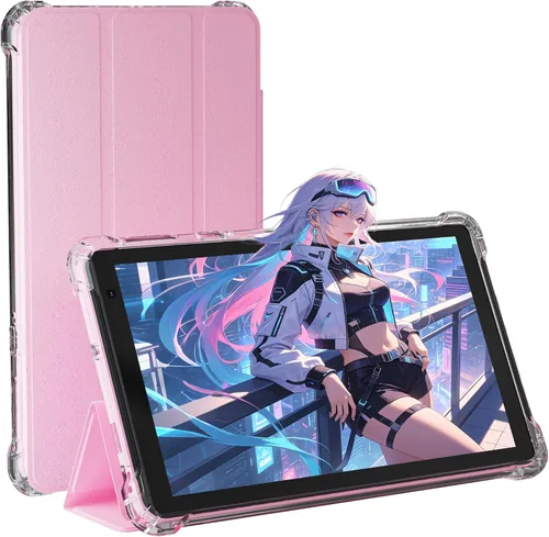 Vista 8 de Tablet de 7 pulgadas, Tablet Android con Estuche, 2GB+32GB+1TB (Expandible), Quad-Core, BT, Wi-Fi, Educativa, Música, Cámara Dual Negro