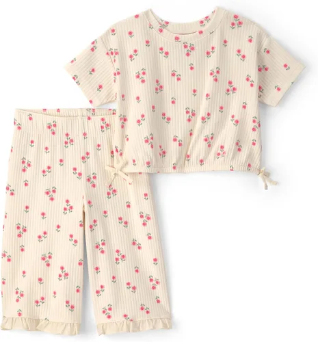 Vista 21 de Carter's Conjunto de pantalón de 2 piezas para niña Flor rosa