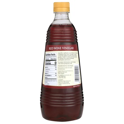 Vista 7 de Pompeian Vinagre de Vino Tinto Gourmet - 30 fl oz Vinagre para cocinar: sabor audaz y afrutado para aderezos de ensalada, adobos y salsas