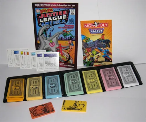 Vista 3 de Monopoly Justice League of America Edición Coleccionista