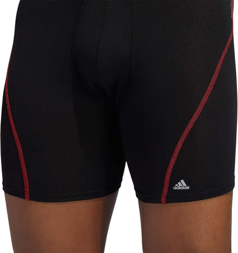Vista 3 de adidas Men's Sport Performance Mesh 3-Pack Boxer Brief