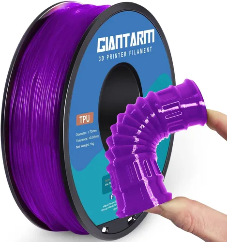 Vista 29 de GIANTARM Filamento PETG, precisión dimensional de 1.75 mm +/-0.02mm, carrete de 1 kg (2.2 libras), embalaje al vacío, para impresoras 3D, verde