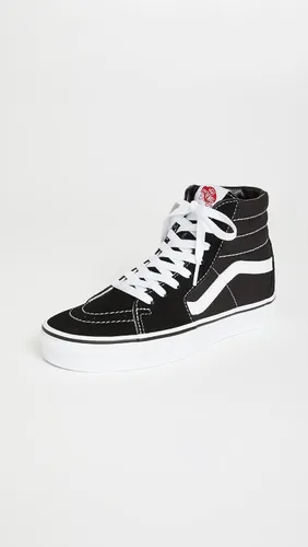 Vista 3 de Vans Sk8-Hi - Zapatillas de skate unisex de alta calidad, cómodas y duraderas en suela de goma gofrera Negro (negro/blanco)