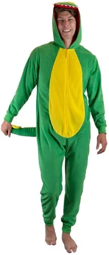 Vista 3 de SLEEPHERO - Pijama de Navidad para hombre, diseño de una sola pieza (estilo mameluco)