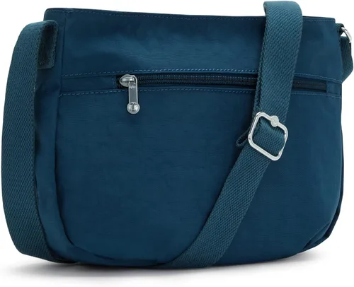 Vista 2 de Kipling Crossbody Syro para mujer, organiza accesorios, sorprendentemente espacioso, correa ajustable, bolsa de nailon