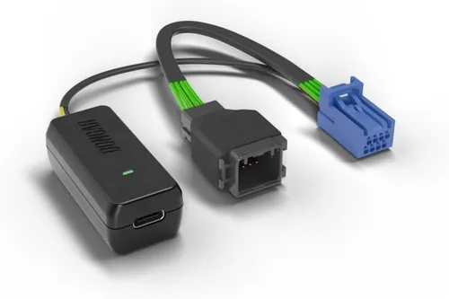 Vista 6 de Dongar Classic - Adaptador de corriente para cámara de tablero (3 pines tipo V) para vehículos Volvo. Compatible con varios modelos. Fuente