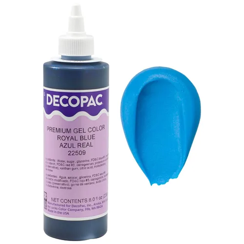 Vista 15 de DecoPac Colorante alimentario de gel prémium Colorante negro para hornear 8 onzas Crema de mantequilla de color, fondant, gel de glaseado