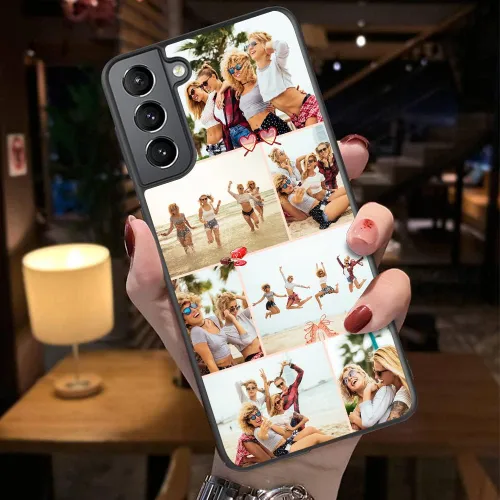 Vista 4 de Funda personalizada para Samsung Galaxy S22 S21 S20 Ultra Plus S21 FE S20 FE S10 Plus S9 S8 S7 Edge Note 20 Ultra Note 10 Plus Note 9 Note 8