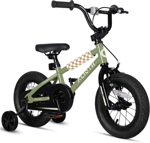 Vista 34 de vollsch BMX Style 12, 14, 16 pulgadas, ruedas de entrenamiento para niños, bicicleta de 20 pulgadas con soporte para niños y niñas de 2 a 14 años