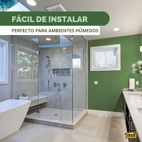 Vista 7 de MD Building - Base de vinilo para pared, almendra, 4 x 120 pies, parte