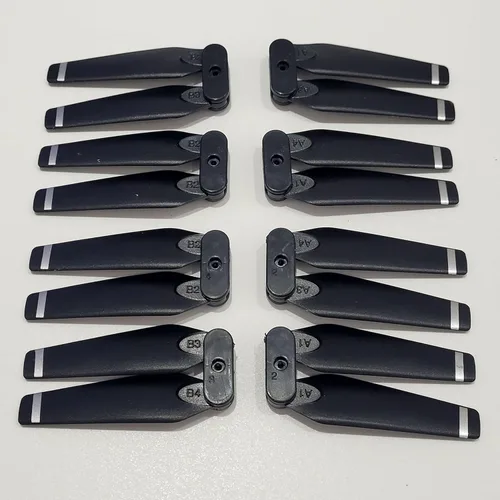 Vista 11 de for E99 PRO 2 Mini Drone for Motor Arm Shell/Propeller Protective Frame Gears Blade Clip for DIY(12PCS Blade Guard)