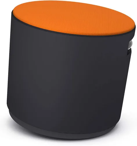 Vista 23 de Banco Turnstone by Steelcase Buoy, Tela, Negro