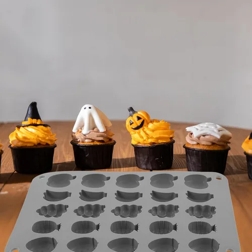 Vista 8 de Molde de silicona térmica para dulces de frutas para cocinar bricolaje, gelatina de chocolate, fondant, dulce de azúcar fácil de fabricar, molde