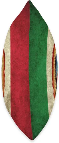 Vista 2 de Virgin Mary Accessories Co Nuestra Señora Virgen De Guadalupe - Almohada con bandera mexicana, 16.0 x 16.0 in, multicolor
