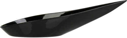 Vista 13 de Restaurantware - Cucharas de lágrima de 4 x 2 pulgadas, 20 cucharas de aperitivo - Cuenca desechable, con sangría, cucharas de degustación de Negro