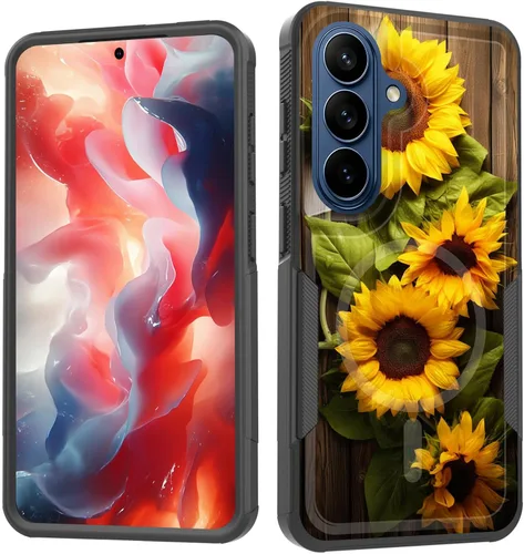 Vista 232 de Funda magnética para Galaxy A16 5G, [compatible con MagSafe] [protección contra caídas de grado militar] Funda resistente a prueba de golpes