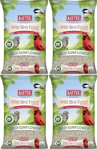 Vista 20 de Kaytee Wild Bird Food Basic Seed Blend, 5 lb