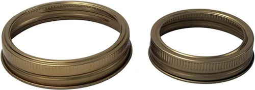 Vista 2 de Bandas/anillos de cobre para tarros de conservas (10 unidades, boca regular)