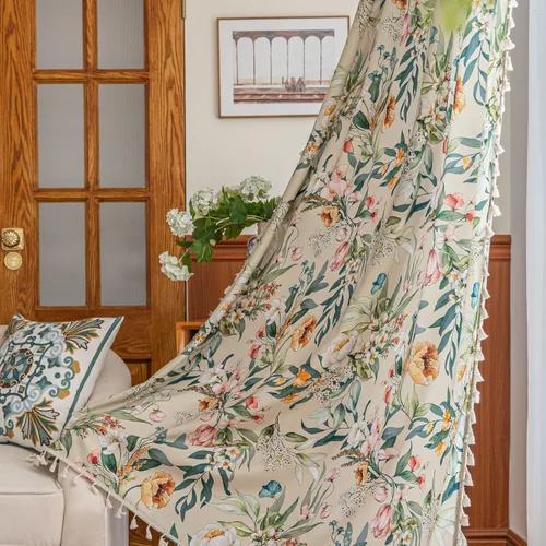 Vista 30 de Cortinas estampadas para sala de estar, artesanías populares, 54 pulgadas de largo, estilo indio, hippie, bohemio, con bolsillo para cortinero B2