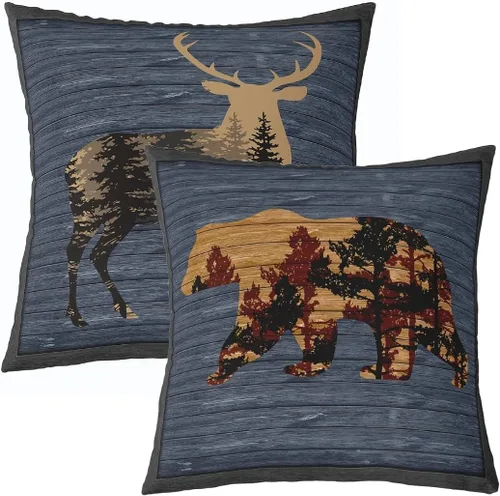 Vista 12 de Feelyou Fundas de almohada suaves y decorativas para galopar con caballo Multi 01