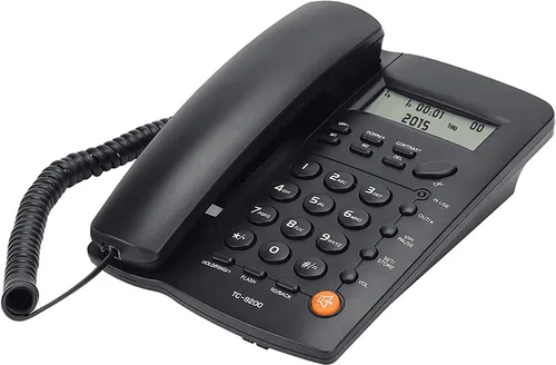 Vista 2 de Teléfonos fijos de escritorio para el hogar con pantalla LCD