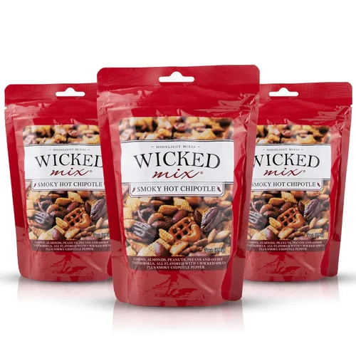 Vista 11 de Wicked Mix Mezcla de Aperitivos con Frutos Secos Mixtos - Aperitivos Dulces y Salados Mezcla Trail Mix Paquetes de Aperitivos con Almendras