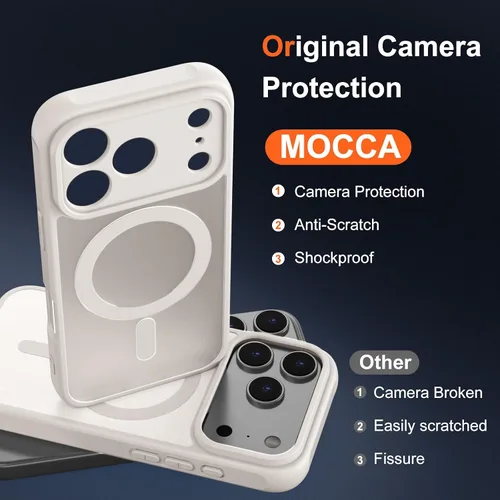 Vista 28 de MOCCA - Funda magnética resistente para iPhone XR de 6.1 pulgadas, compatible con MagSafe, funda con protección contra caídas de grado militar