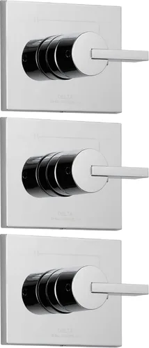Vista 2 de Delta Faucet Vero 14 Series - Kit de ajuste de válvula de mango de ducha de una sola función, bronce champán T14053-CZ (válvula no incluida)