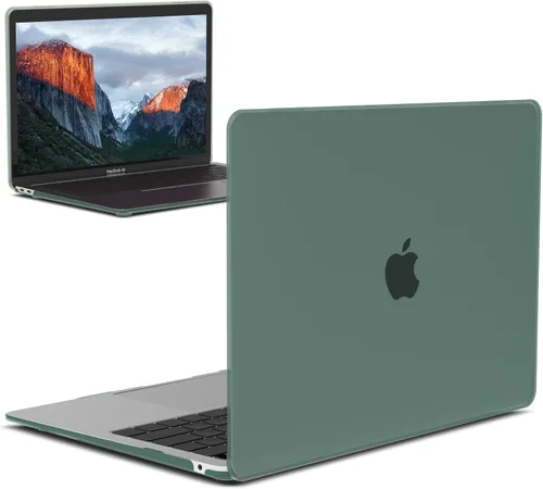 Vista 37 de IBENZER Carcasa rígida para MacBook Air de 13 pulgadas, 2020, 2019, 2018, nueva versión A2179, A1932, carcasa rígida para Apple Mac Air 13 Retina