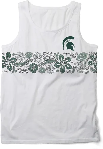 Vista 36 de Wes and Willy Camiseta sin mangas floral para hombre