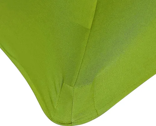 Vista 6 de MDS - Juego de 10 fundas elásticas de elastano blanco para sillas de comedor, bodas, fiestas, comedor, banquetes, sala de estar, universales
