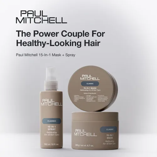 Vista 7 de Paul Mitchell 15-In-1 Mask, Multitasking Hair Mask For All Hair Types