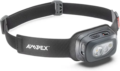 Vista 12 de AMPEX Luz de camping recargable de 300 lúmenes luz blanca con modo rojo - Interruptor de bloqueo - 200 horas de tiempo de funcionamiento con carga