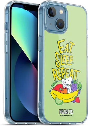 Vista 47 de Head Case Designs Funda de gel suave con licencia oficial de Peanuts Charlie y Snoopy Naturally Sweet compatible con Apple iPhone 7 Plus/iPhone 8