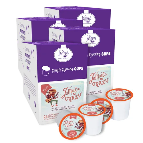 Vista 10 de Joffrey's Coffee - Mezcla de desayuno, granos de café arábica de tostado medio artesanal, mezcla de cuerpo suave, sabor y aroma equilibrados