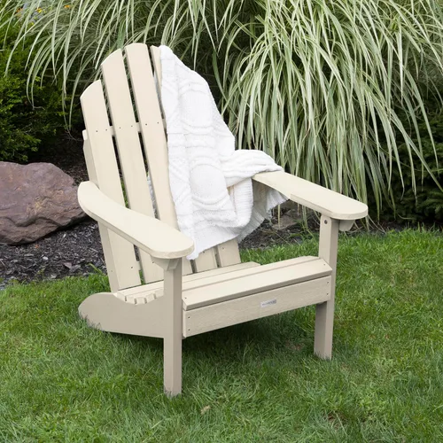 Vista 4 de Silla Highwood AD-CLAS1-ACE clásica, estilo Westport Adirondack, Encalar