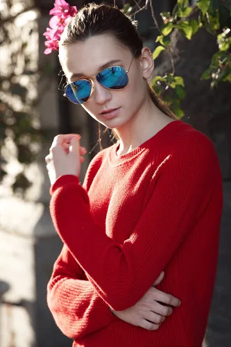 Vista 7 de Edge I-Wear - Gafas de sol de aviador de metal para cara pequeña con lente de vidrio mineral de primera calidad