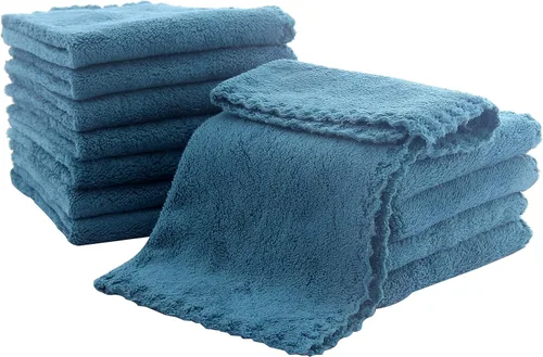 Vista 11 de Paquete de 12 paños para bebé, extra absorbentes y suaves, para recién nacidos, bebés y niños pequeños, adecuados para la piel del bebé y recién